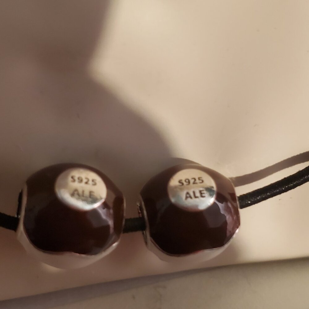 Pandora figgy pudding 2 charms holiday - Picture 3 of 3